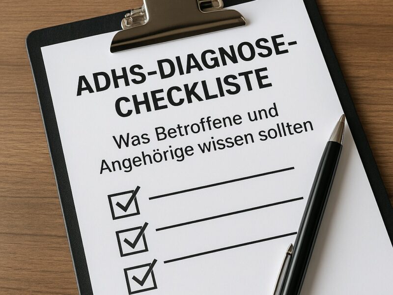 ADHS-Diagnose-Checkliste: Was Betroffene und Angehörige wissen sollten