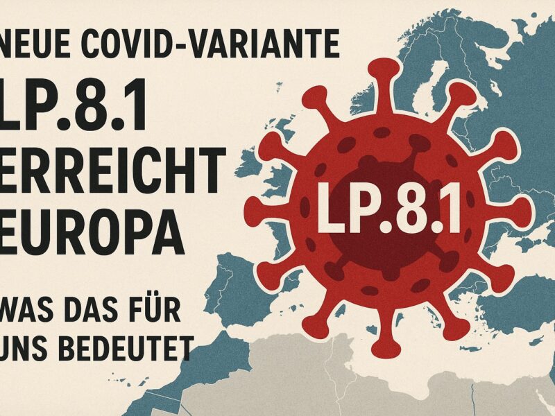 Neue COVID-Variante LP.8.1 erreicht Europa: Was das für uns bedeutet