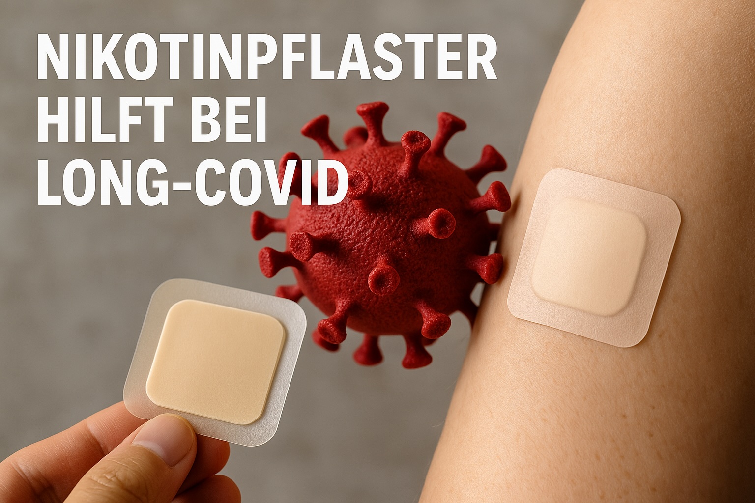 Nikotinpflaster Long Covid Durchbruch oder Hoffnungsschimmer
