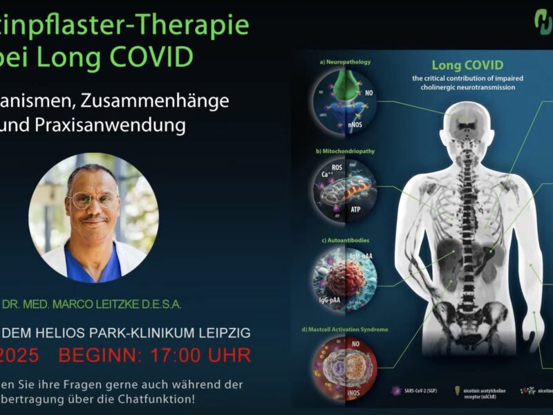 Nikotinpflaster-Therapie bei Long Covid – Mechanismen, Zusammenhänge und Praxisanwendung nach Dr. Marco Leitzke